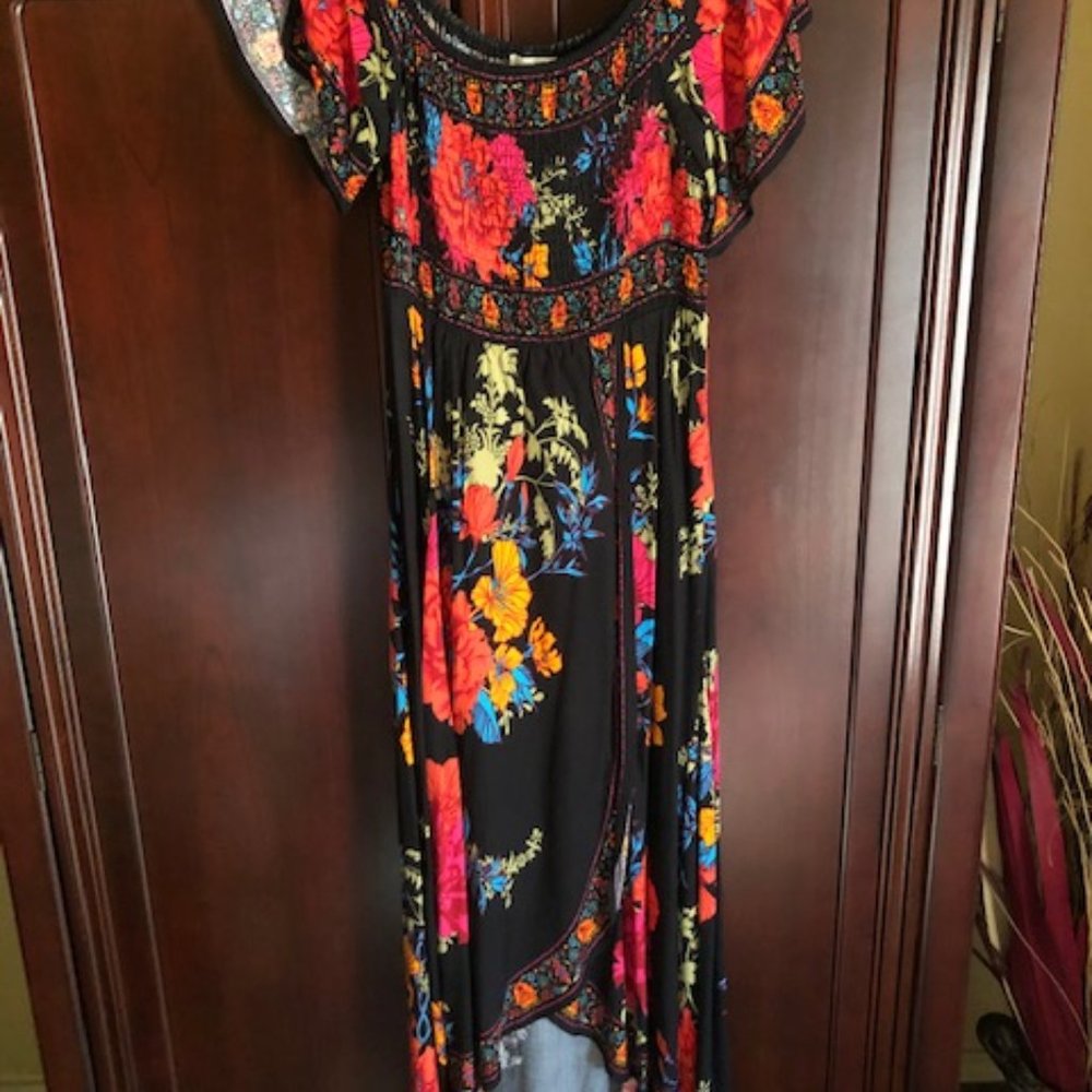 Floral Maxi Dress, size L